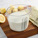 Mainstays 4 Cup Plastic Measuring Cup, 32 oz, Clear