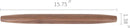 Muso Wood Decorative French Rolling Pins for Baking, (Walnut 15-3/4 Inch)