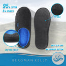 Bergman Kelly Men & Women's Slippers, Two-tone Indoor/Outdoor Clog Style - Size 7/8