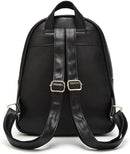 Jollebone Mini Backpack 3Pcs Fashion PU leather Backpack Purse for Women (Beige)