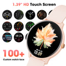 Carkira Smart Watch (Answer/Dial Call),1.39" Touch Display Fitness Tracker with Sport Modes, Smartwatch with IP68 Waterproof,Step Counter Watch for Android (pink)