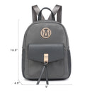 MKP Women Nylon Mini Backpack Handbags Lightweight Anti-theft Travel School Bags