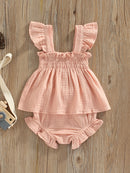 Newborn Infant Kids Baby Girl Floral Tops Dress Shorts Pants Clothes Outfits