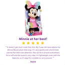 Disney Junior Minnie Mouse Sparkle and Sing Minnie Mouse, 13 Inch Toys for Ages 3 up