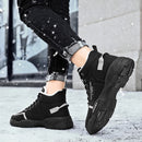 KmaiSchai Men'S Tennis Shoes Men Shoes Winter Plush Casual Men Shoes Warm Work Clothes Casual Shoes For Men Mens Shoes Leather Digital Print Socks