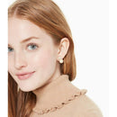 Kate Spade New York Earrings Pearly Delight Large Studs Cream/Gold