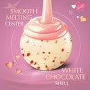 Lindt Lindor Strawberries and Cream White Chocolate Candy Truffles, 2.1 oz. Gift Box