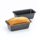 Mainstays 2pk Nonstick Mini Loaf Pan, 5.7 in W x 3 in D x 2 in H,