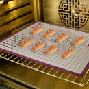 RUK Large Thick Non Stick Silicone Pastry Mat with Measurements 16" x 26"