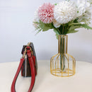 COACH Nolita 19 In Signature Canvas Bag Purse (Brown Red)