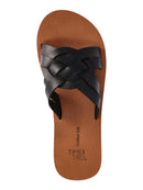 Time and Tru Women's Braided Slide Sandals, Sizes 6-11