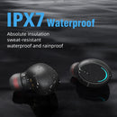 Wireless Earbuds Bluetooth 5.0 Headphones IPX7 Waterproof TWS Deep Bass Stereo Noise Cancelling Headset in Ear W/ 140H Playtime Mic USB-C Charging Case LED Battery Display for Sport Android/iOS