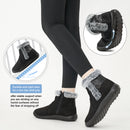 Womens Warm Faux Fur Lined Winter Snow Boots Waterproof Ankle Boots Outdoor Booties Comfortable Shoes for Wome