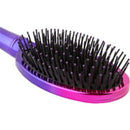 Goody Let It Shine Nylon 10" Oval Detangling Bristle Hair Brush, Purple 1CT