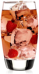 Mainstays Ellendale Drinking Glasses, 16 Ounces, Set of 8