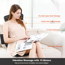 Foldable Full Body Massage Mat with 10 Vibration Motors