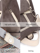Forestfish Boho Backpack Purse for Women Canvas Rucksack Shoulder Bag