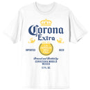 Corona Men's & Big Men's Graphic Tee Shirts, 2-Pack, Sizes S - 3XL