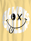 Wonder Nation Boys Always Chillin, Crew Neck, Short Sleeve, Graphic T-Shirt, Sizes 4-18