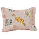 Twin 5-Piece Comforter Set, Kids Mix Sleepy Cats Bed-in-a-Bag