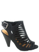 Shaky-S Women's Fashion Open Toe Ankle Strap Buckle Chunky Heels Strappy Sandals Shoes