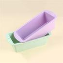 VBVC Silicone Loaf Pan,Non Stick and Easy To Release Rectangular Silicone Mini Cake for Baking Bread