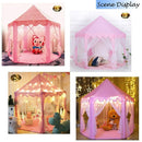 Princess Castle Kids Play Tent Toys for 3 6 8 12 Years Indoor Girls Hexagon Playhouse