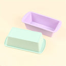 VBVC Silicone Loaf Pan,Non Stick and Easy To Release Rectangular Silicone Mini Cake for Baking Bread