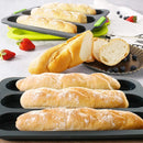 Loaf Pan French Three-hole Bread Non-stick Pan Easy Release Household Silicone Tool