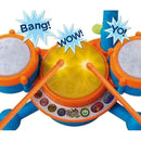 VTech, KidiBeats Drum Set, Toy Drums, Musical Toy, Learning Toy for Kids 2-5 Years