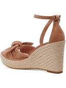 Kate Spade New York Womens Tianna Suede Ankle Strap Wedge Sandals