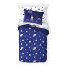 BBC Studios Bluey Blue 5 Piece Twin Bed Set w/ Sham, 100% Microfiber