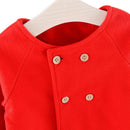 GYRATEDREAM 9M-4T Toddler Baby Girl Coats Kids Cloak Button Warm Thick Jacket Clothes Baby Fall Winter Outwear Clothes Set