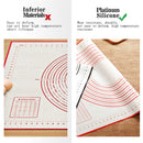 Jergo 20 in x 24 in Silicone Pastry Mat