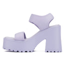 Olivia Miller Women's Extravaganza Platform Heeled Sandals