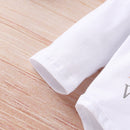 BULLPIANO Infant Baby Girl Romper Pants Headband Hat Clothes Outfit Set 0-3 Months