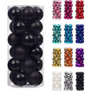 24Pcs Christmas Tree Balls Ornaments Tree 30mm/1.18" Hanging Ball for Christmas
