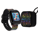 iTech Jr Kids Boys Musical Notes Silicone Strap Smartwatch and LED Bluetooth Speaker - Walmart.com