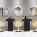 Salon Station Storage Cabinet with 6 Hair Dryer Holders for Hair Stylist