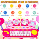 24-Key Piano Keyboard DJ Drum Combination with Microphone and MP3