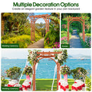 Garden Archway Arch Lattice Trellis Pergola for Climbing Plants and Outdoor Wedding Bridal Decor