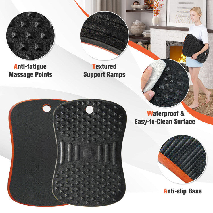 Anti Fatigue Wobble Balance Board Mat with Massage Points for Standing Desk