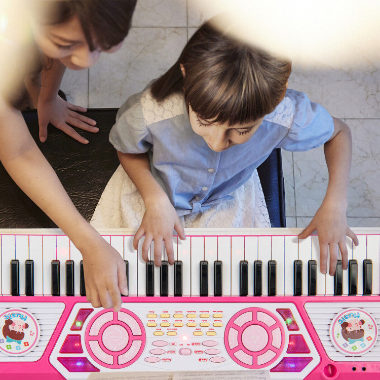 49 Keys Kids Piano Keyboard for Kids 3+