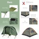 1-Person Cot Elevated Compact Tent Set with External Cover