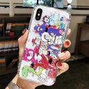 Doodle Graffiti Scribble Minnie Mickey Mouse Cartoon Clear Soft TPU Cover Case