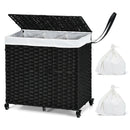 Laundry Hamper with Wheels and Lid