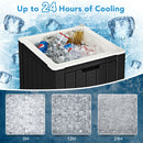 10 4-in-1 Gallon Storage Cooler for Picnic and Outdoor Activities