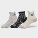 KIDS' SOF SOLE PRINTED ANKLE SOCKS (3-PACK)