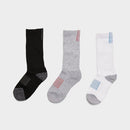 LITTLE KIDS' SOF SOLE CREW SOCKS (3-PACK)