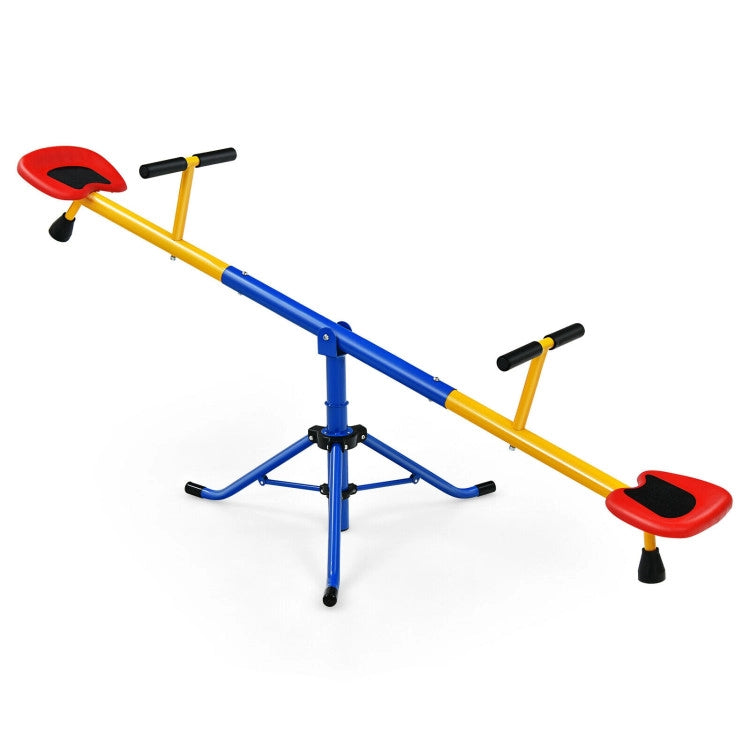 360°Rotation Kids Seesaw Swivel Teeter Totter Playground Equipment